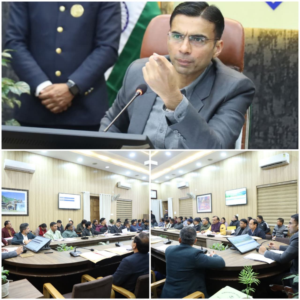 मा0 मुख्यमंत्री घोषणाएं प्राथमिकता-डीएम सविन बंसल ने विभागों को चेतायाः लापरवाही हरगिज बर्दाश्त नहीं,